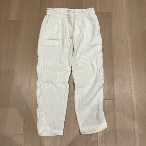 Madewell drawstring cotton pants